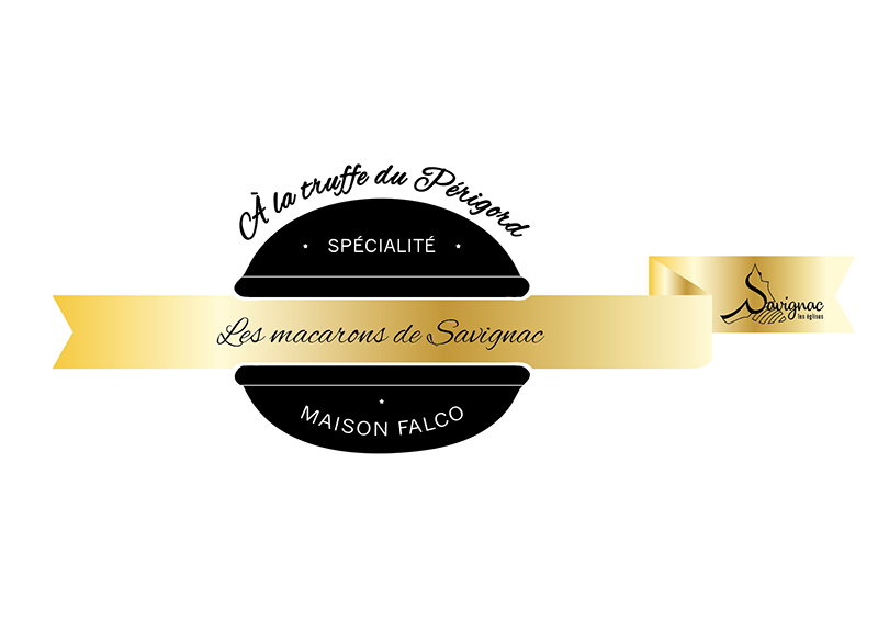 Logo des macarons à la truffe du Périgord